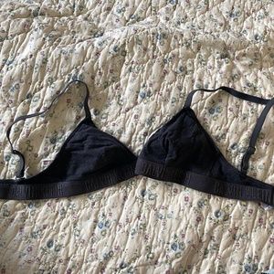 Calvin Klein Triangle Cup Bralette Grey S